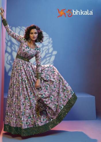 FLORY VOL-19 BY KHUSHBOO LONG ANARKALI GOWN WHOLESALER IN INDIA